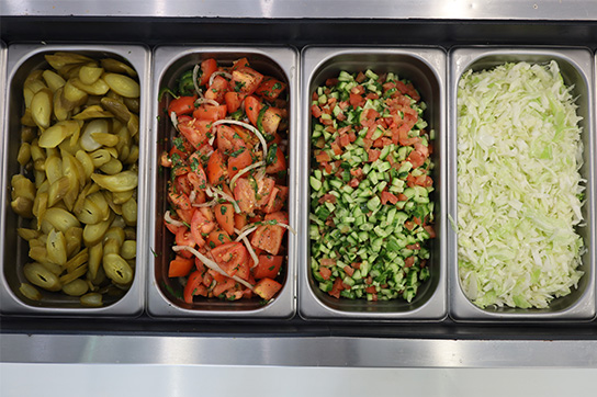 Israeli salads